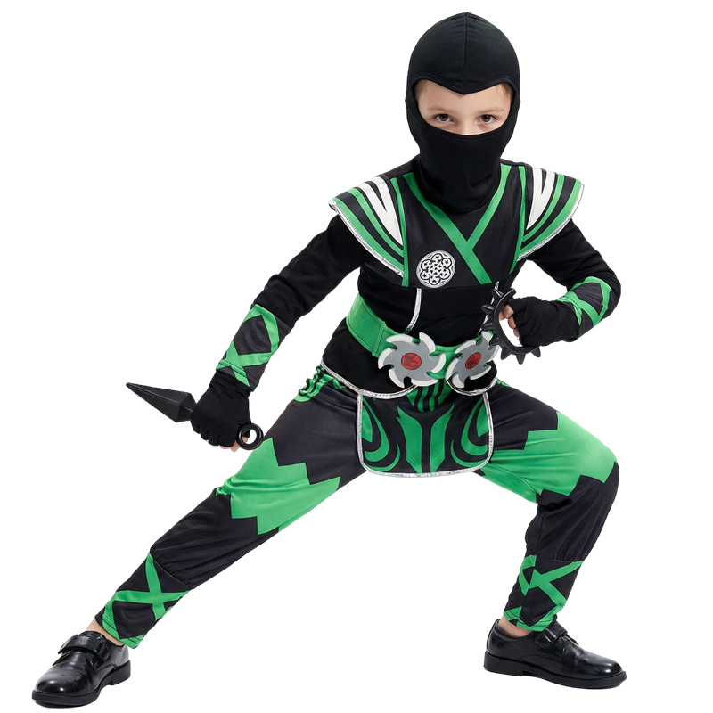 Kids Toys Supplier - Japanese Ninja Costume Set for Children