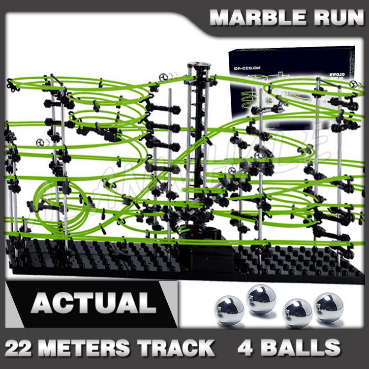 Marble Run Set - 2200cm Rail Level 4 Marble Run