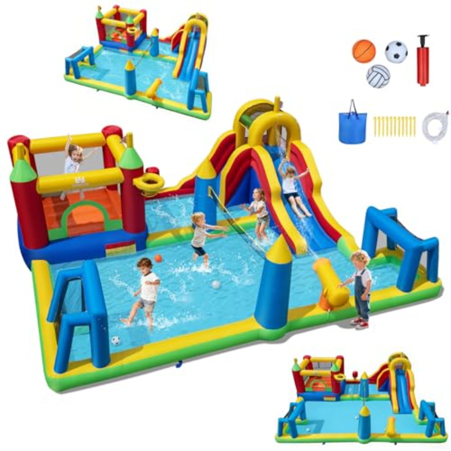 Basketball Hoop Kids Indoor - Backyard and indoor outdoor inflatable water