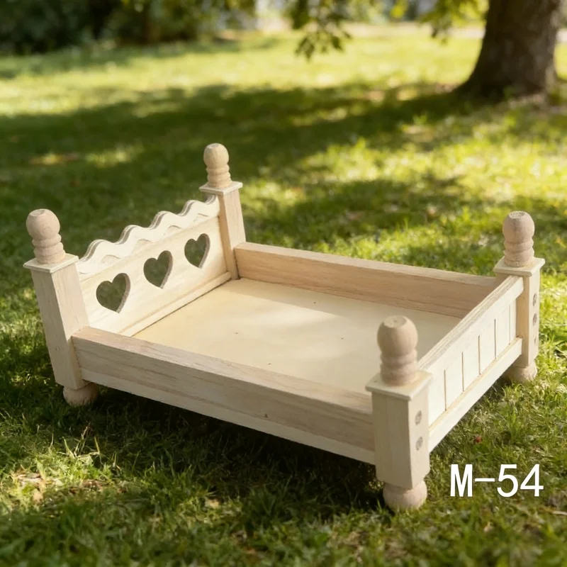 Kids Toys Store - Newborn Photography Props Assembled Small Wooden