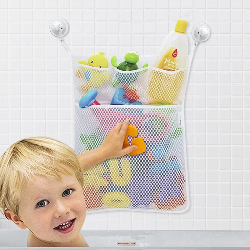 Kids Storage Toys - Baby Shower Bath Toys White Baby