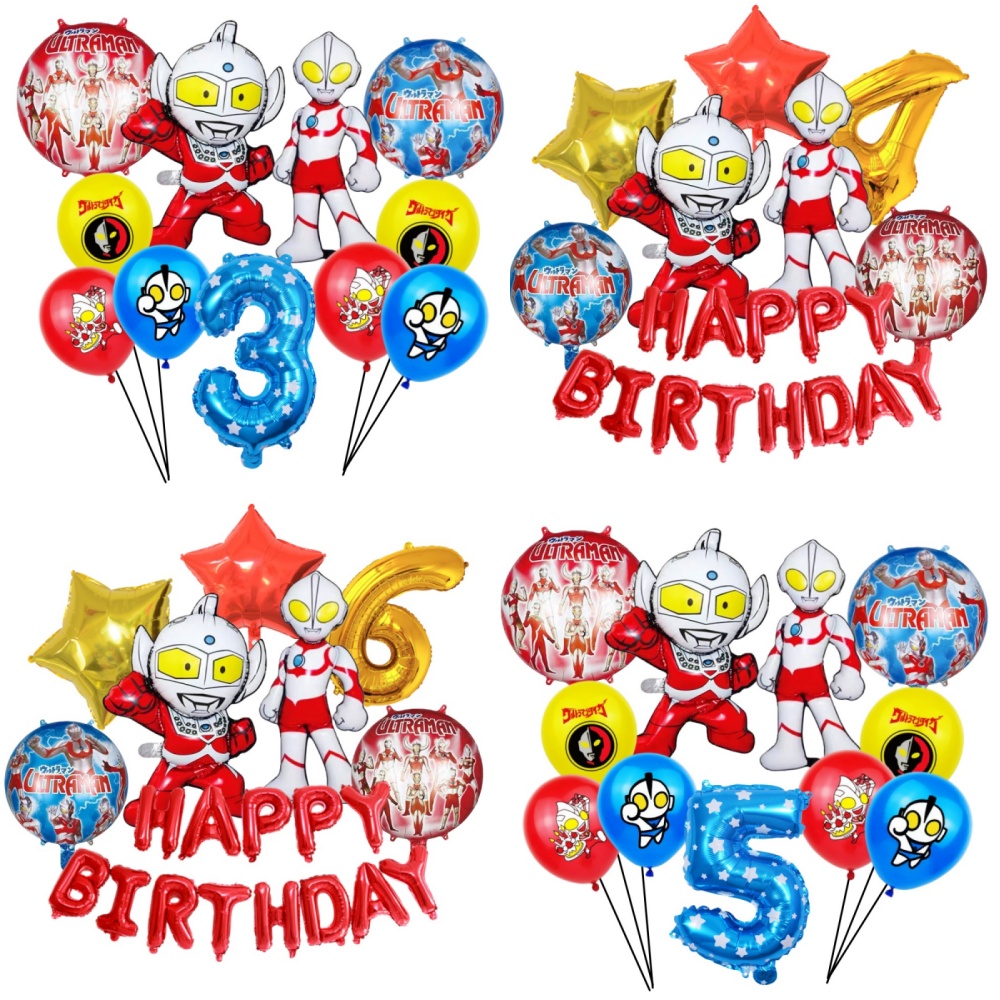 Banner Kids Toys - Ultraman Themed Birthday Party Decor Cartoon
