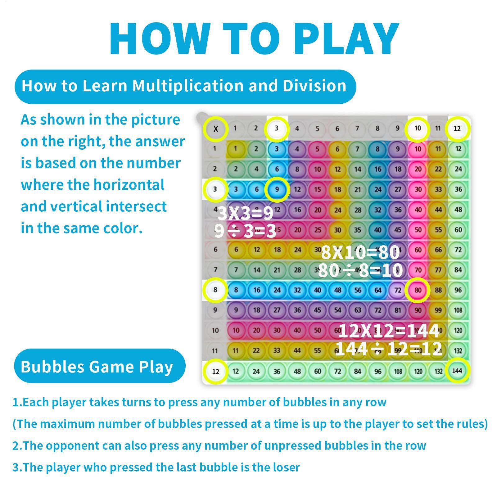 Multiplication Push Button Boa - Kids Toys Learning ulasan dan harga