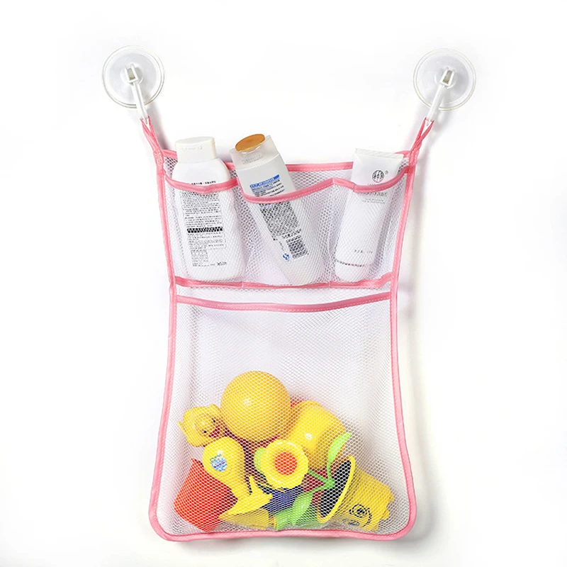 Shower Bath Toys White Pink Ba - Kids Storage Toys ulasan dan harga
