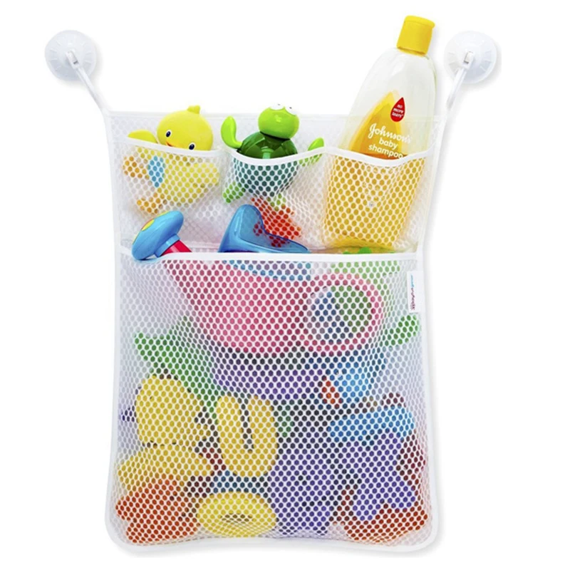 Shower Bath Toys White Pink Ba - Kids Storage Toys ulasan dan harga