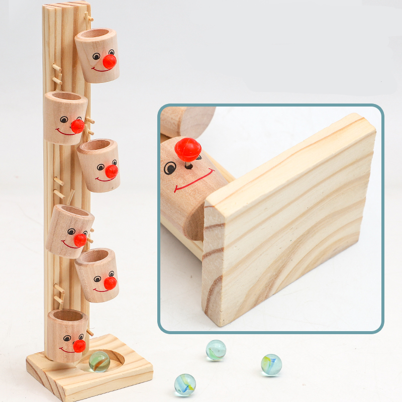 Montessori Clown Pattern Block - Marble Run Set ulasan dan harga