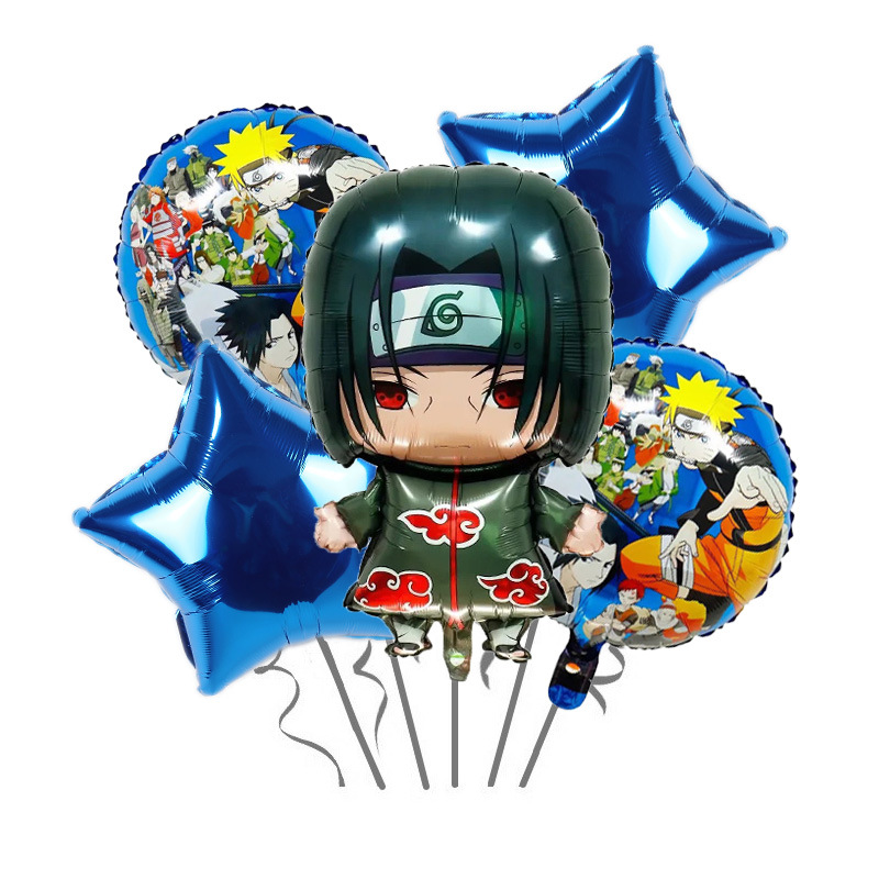 Naruto Kakashi Balloons Uchiha - Banner Kids Toys ulasan dan harga