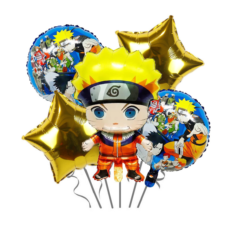 Naruto Kakashi Balloons Uchiha - Banner Kids Toys ulasan dan harga