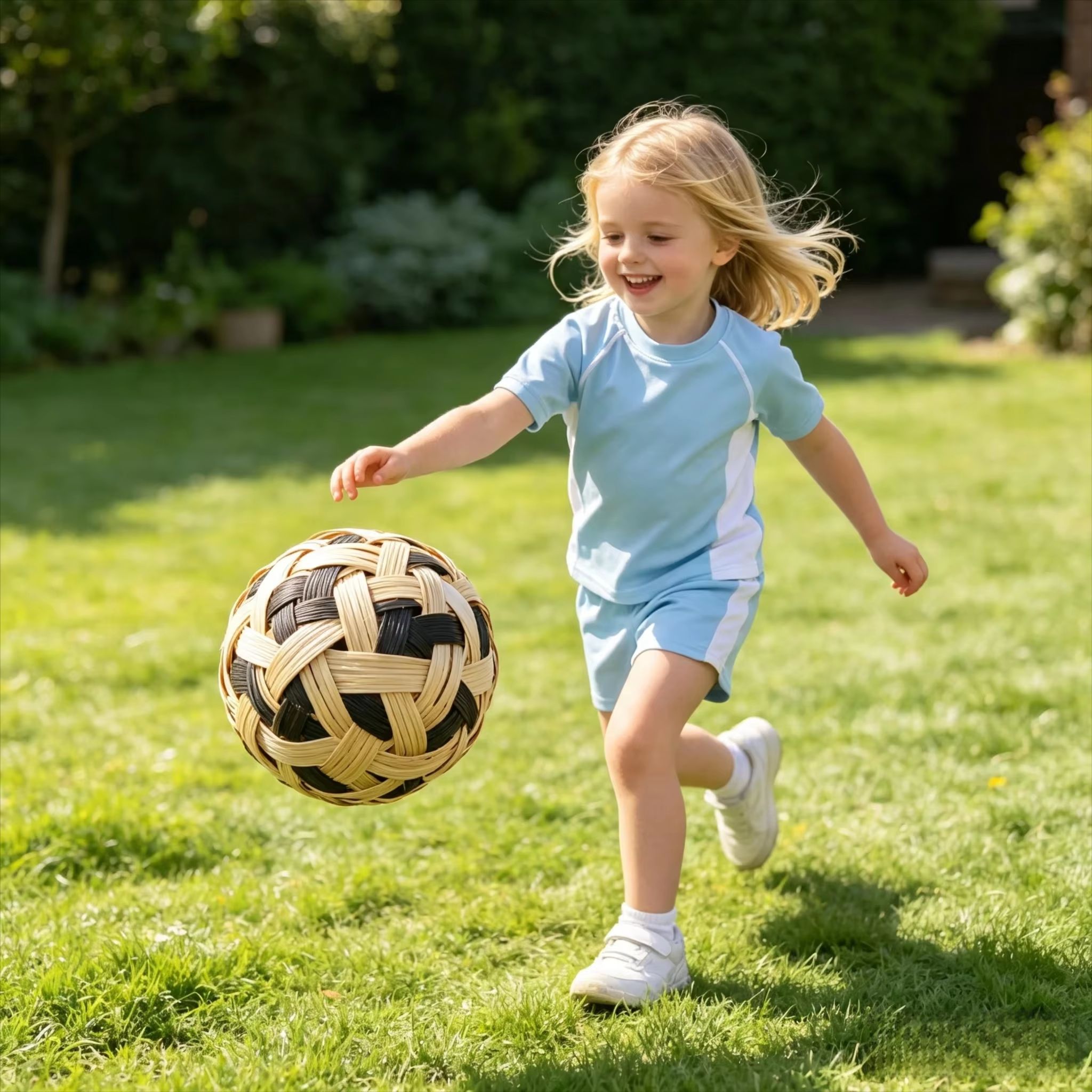 Kids Sepak Takraw Rattan Ball  - Kids Toys And Games ulasan dan harga
