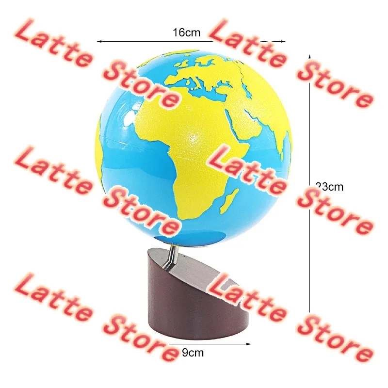 Montessori Continents Globe, W - Kids Toys Learning ulasan dan harga