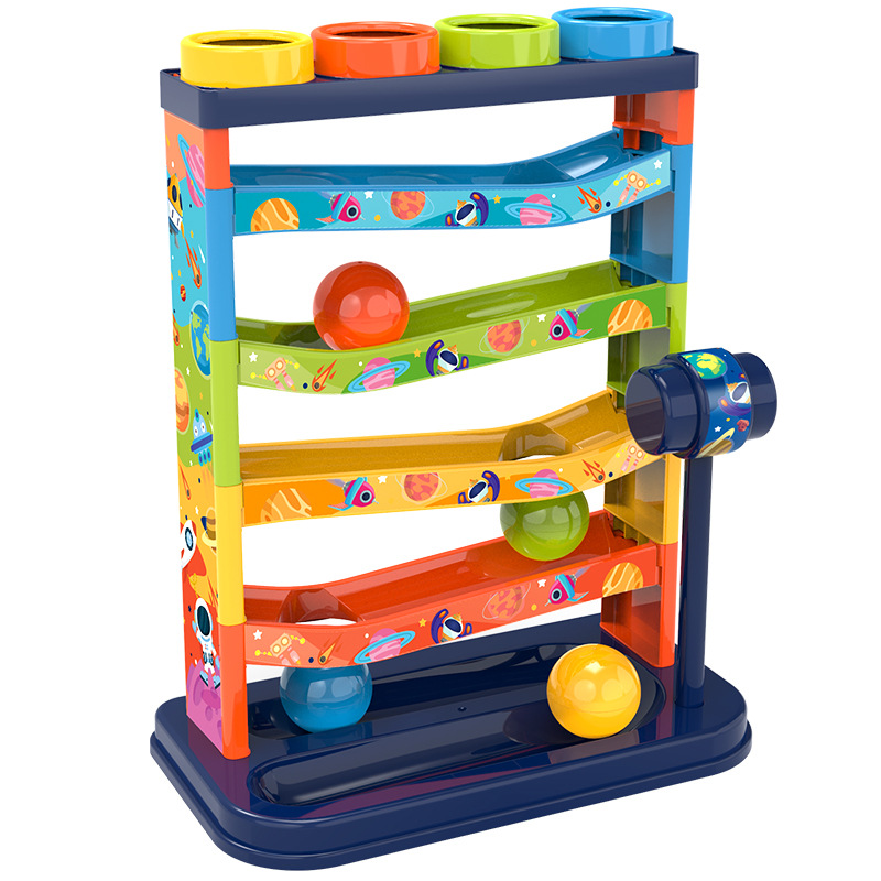Colorful 5-layer track slide b - Kids Toys Learning ulasan dan harga