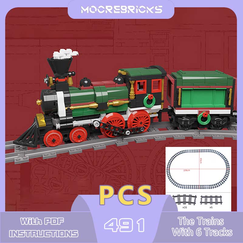 Popular Bricks MOC Winter Chri - Popular Kids Xmas Toys ulasan dan harga
