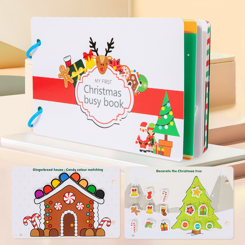 Montessori Baby Busy Book Hall - Kids Quiet Toys ulasan dan harga