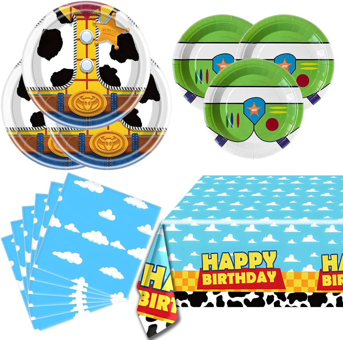 Toy Inspired Birthday Decorati - Banner Kids Toys ulasan dan harga