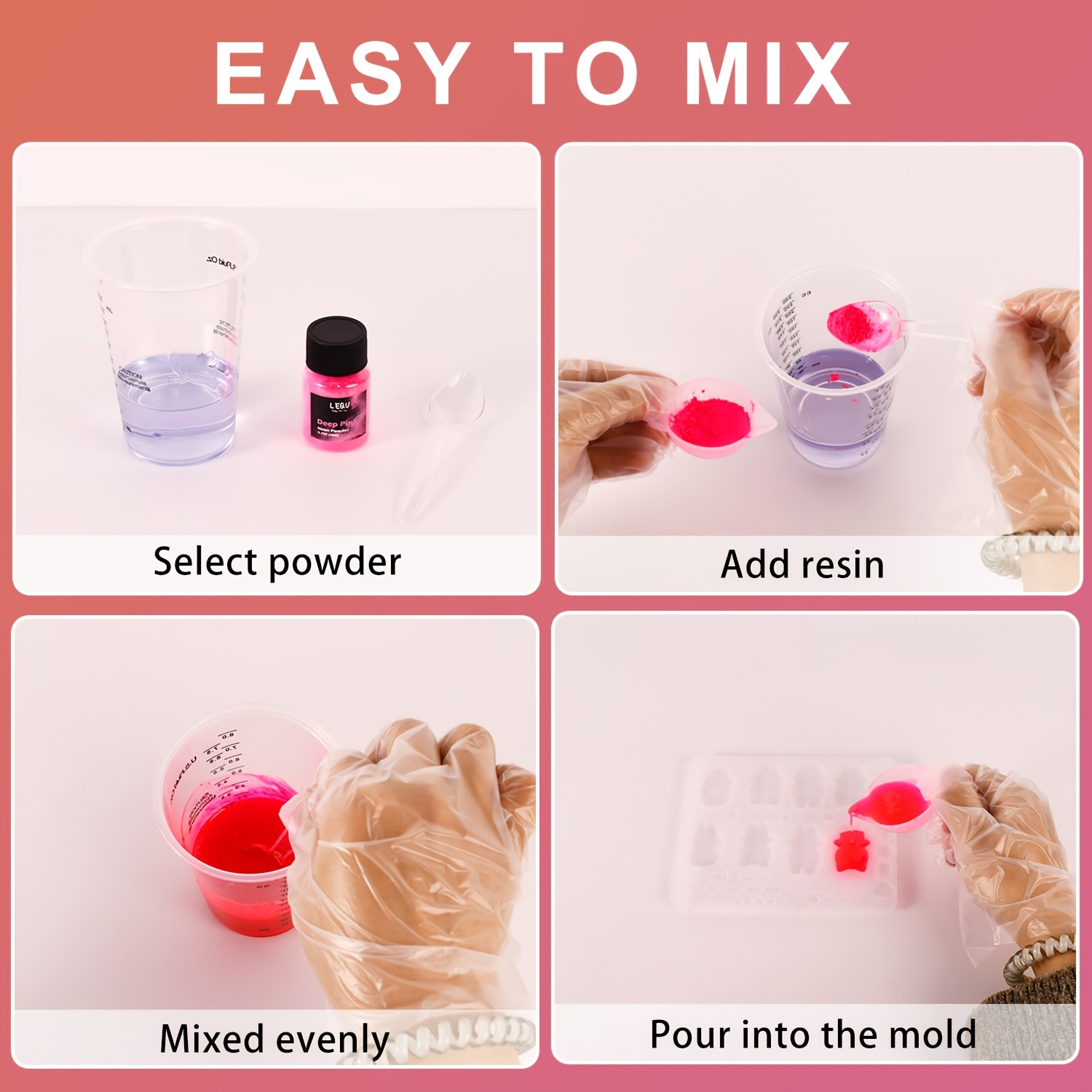 LEQU 12Colors Neon Fluorescent - Slime Making Kit ulasan dan harga