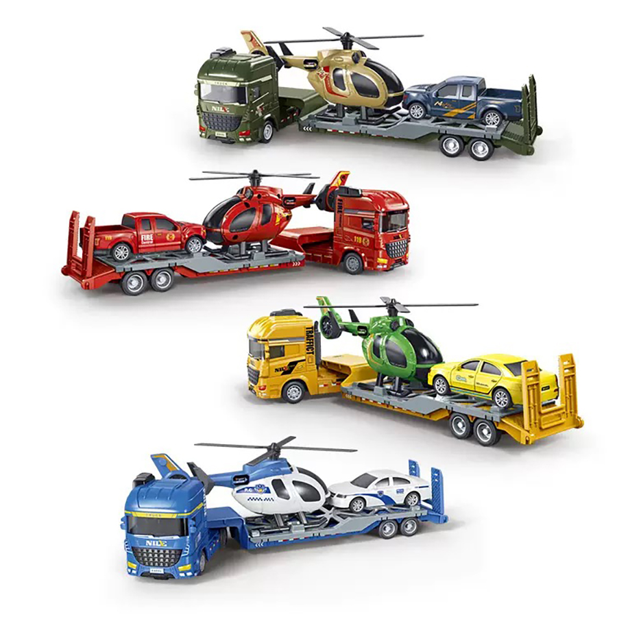 1pcs- Mini Inertia semi-traile - Kids Toys Supplier ulasan dan harga