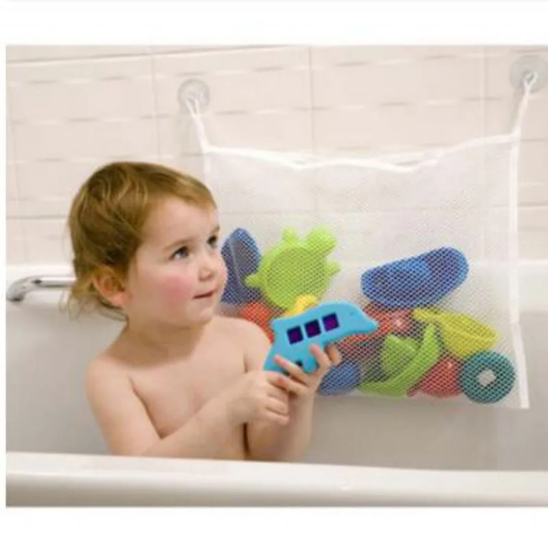 Baby Bathroom Mesh Bath Bag Ki - Kids Storage Toys ulasan dan harga