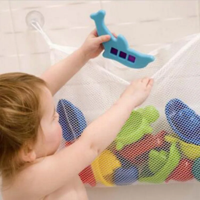 Baby Bathroom Mesh Bath Bag Ki - Kids Storage Toys ulasan dan harga