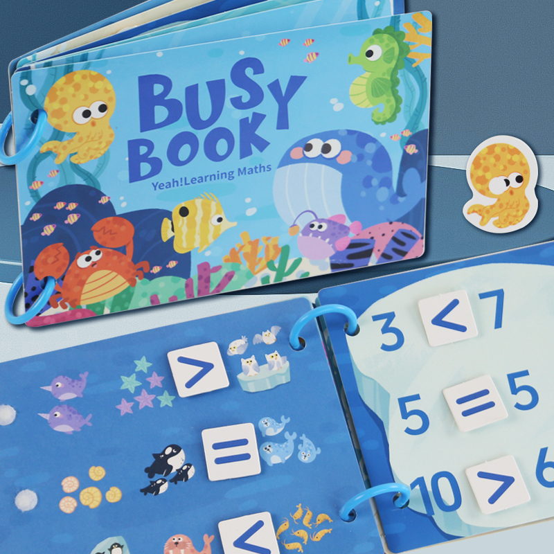Montessori Baby Busy book My F - Kids Quiet Toys ulasan dan harga