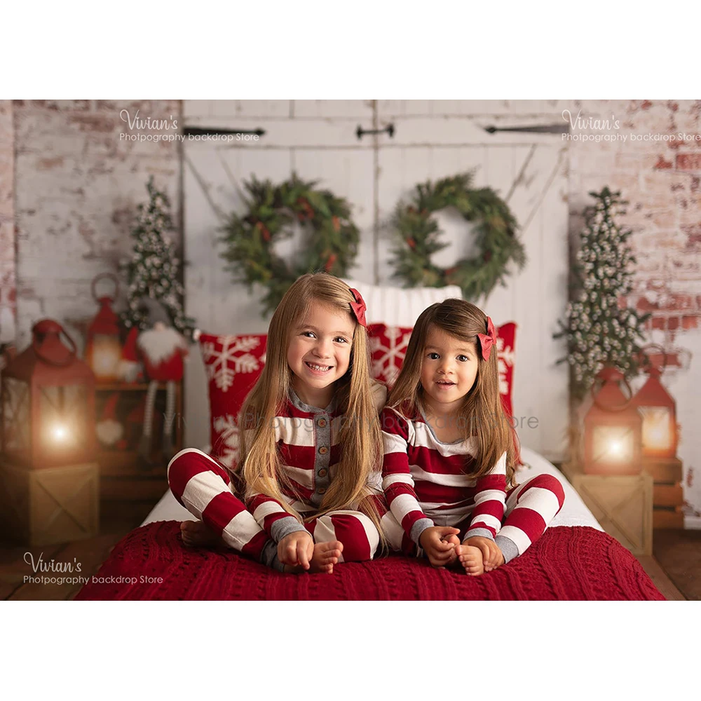 Christmas White Wood Door Back - Banner Kids Toys ulasan dan harga