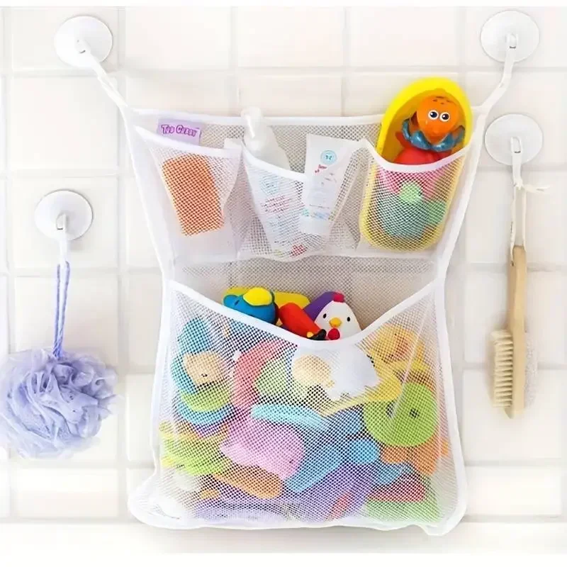 Toy Bag Net Bathroom Organizer - Kids Storage Toys ulasan dan harga