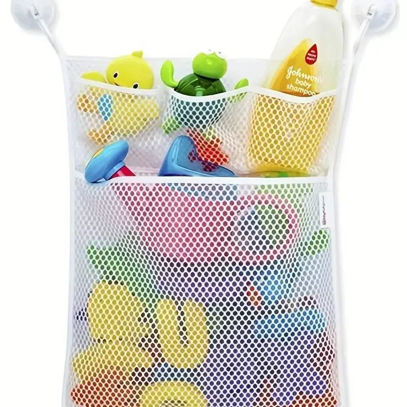 Toy Bag Net Bathroom Organizer - Kids Storage Toys ulasan dan harga