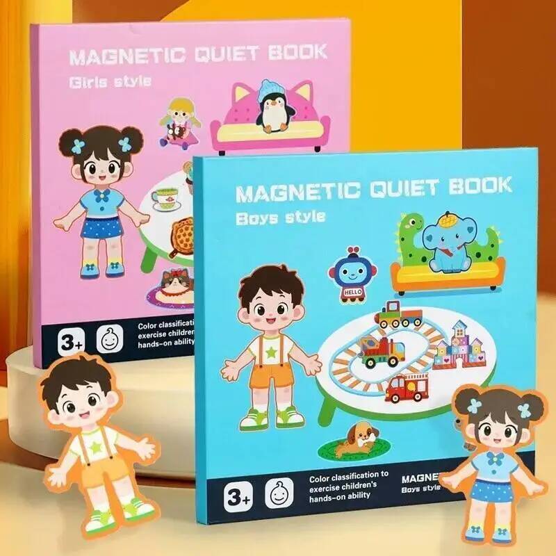 Magnetic Quiet Book for Boys G - Kids Quiet Toys ulasan dan harga