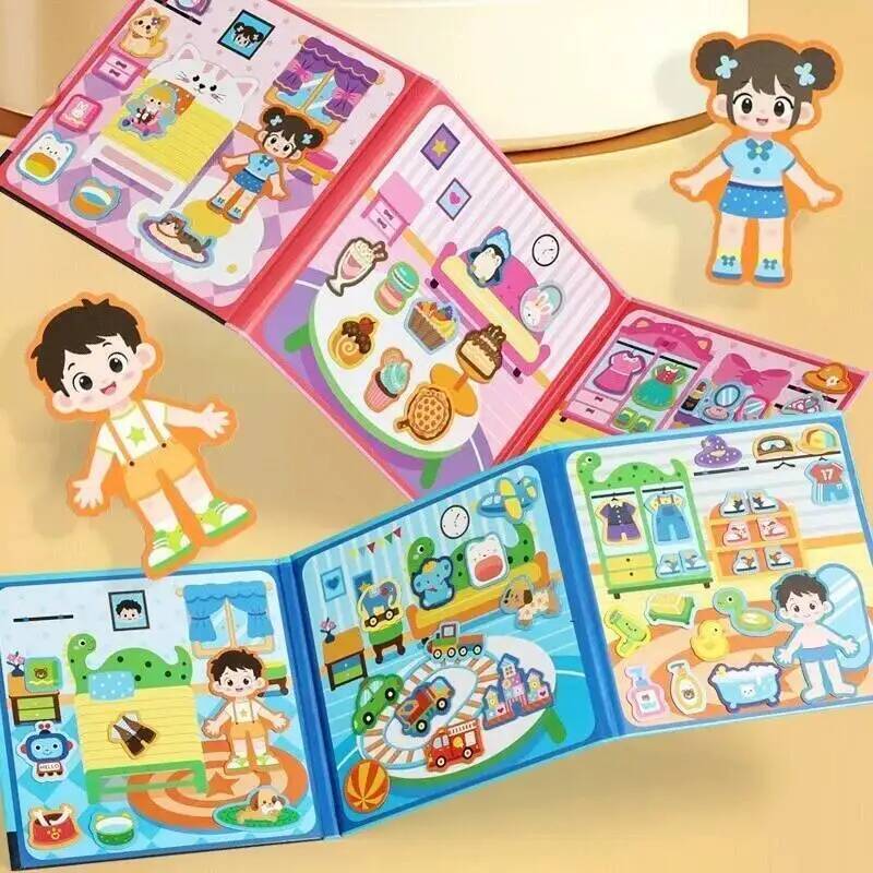 Magnetic Quiet Book for Boys G - Kids Quiet Toys ulasan dan harga