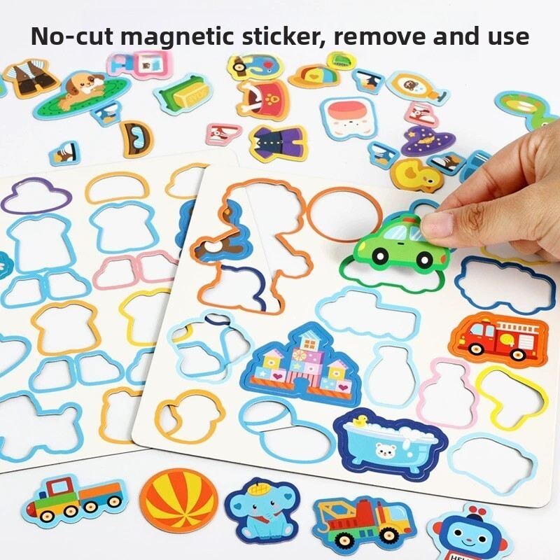Magnetic Quiet Book for Boys G - Kids Quiet Toys ulasan dan harga