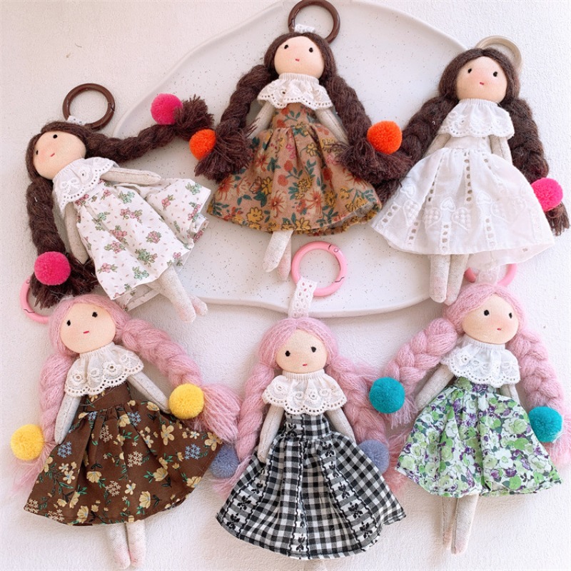Cute Braid Doll Bag Charm Swee - Kids Toys Supplier ulasan dan harga