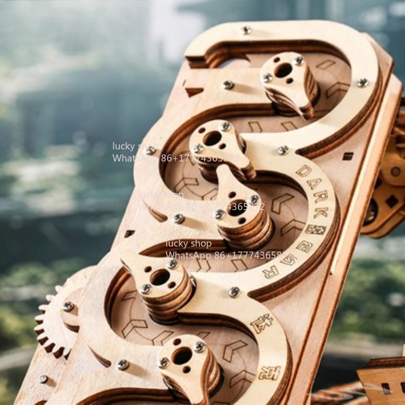 Ury 3D Wooden Puzzle Electric  - Marble Run Set ulasan dan harga