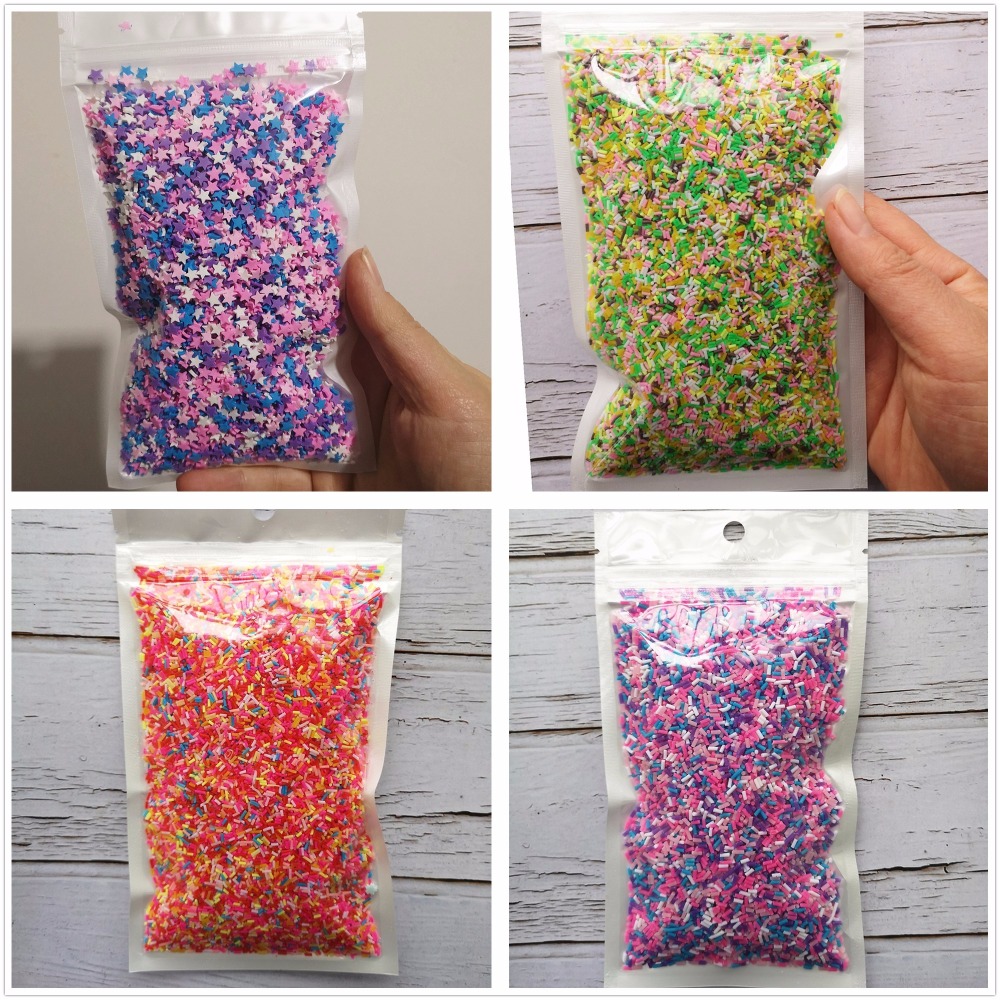 FLA 100g Slime Clay Fake Candy - Slime Making Kit ulasan dan harga