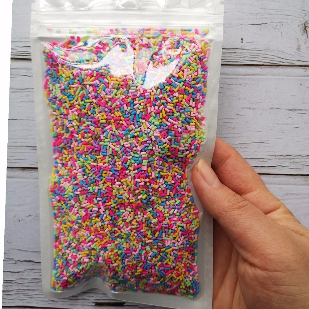 FLA 100g Slime Clay Fake Candy - Slime Making Kit ulasan dan harga
