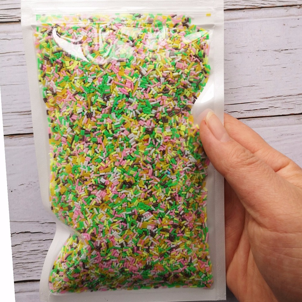 FLA 100g Slime Clay Fake Candy - Slime Making Kit ulasan dan harga