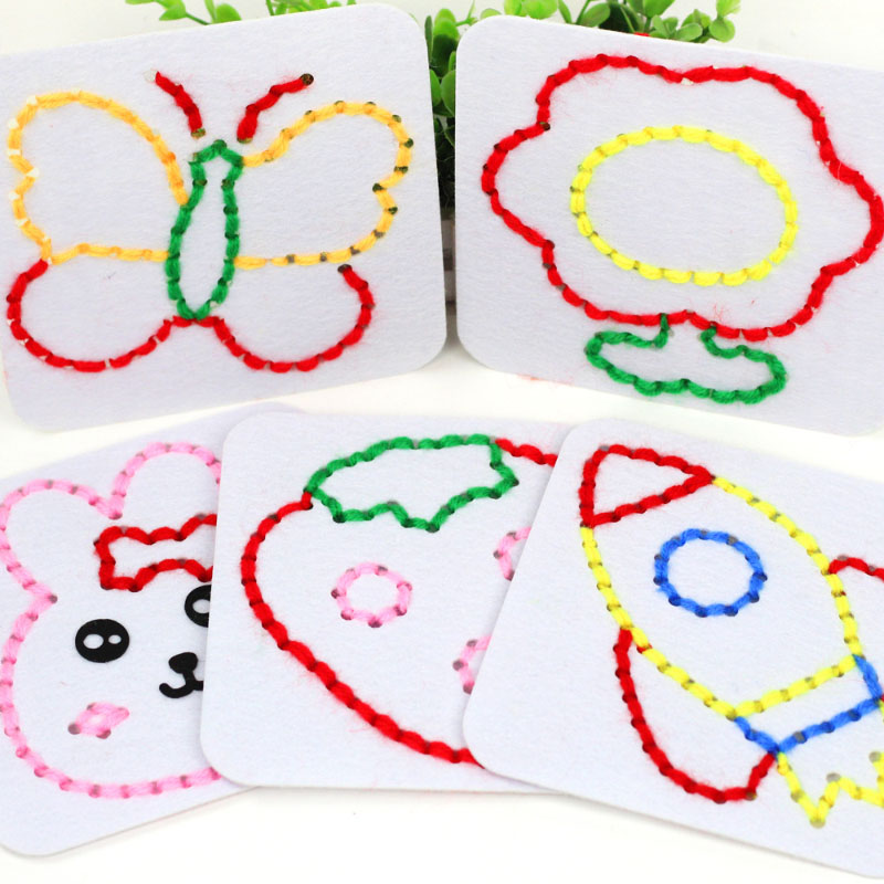Fine Motor Threading Boards fo - Kids Quiet Toys ulasan dan harga