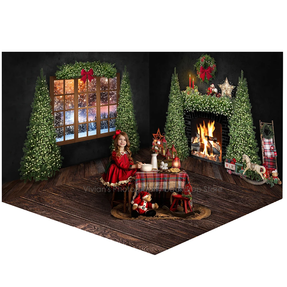 Christmas Polar Night Bacdrop  - Banner Kids Toys ulasan dan harga
