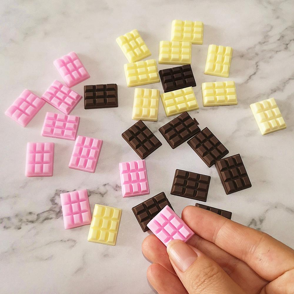 10pcs 23*16mm Mix Chocolate Po - Slime Making Kit ulasan dan harga