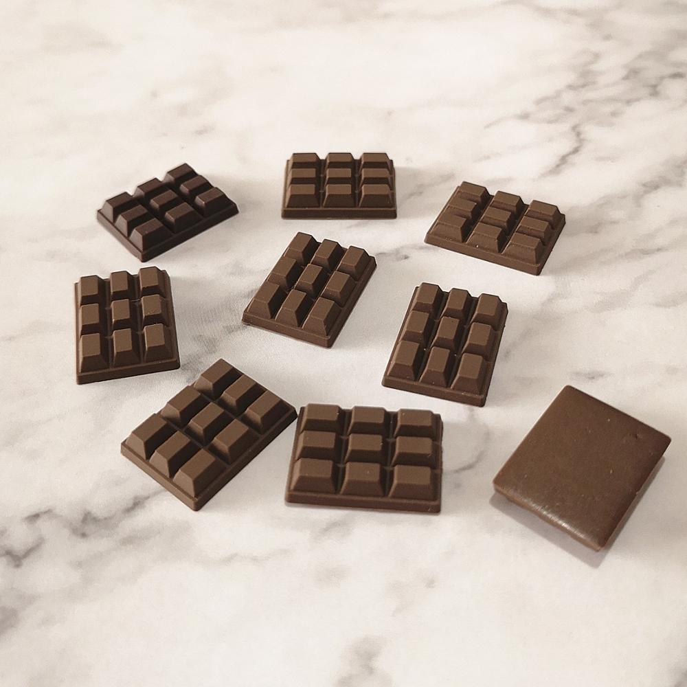 10pcs 23*16mm Mix Chocolate Po - Slime Making Kit ulasan dan harga