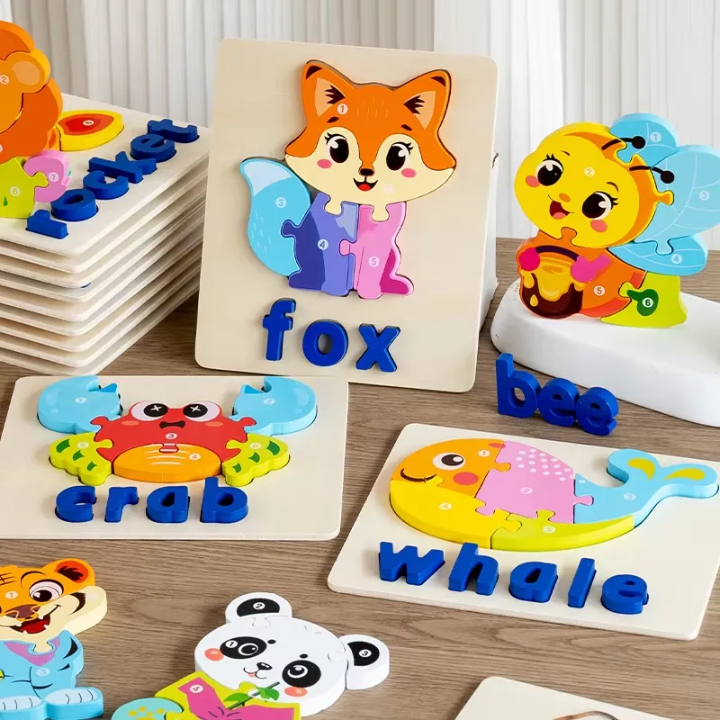 3D Animal Traffic Puzzle Spell - Kids Toys Learning ulasan dan harga