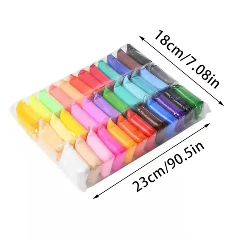 12/24/36 Pcs Colorful Super Li - Slime Making Kit ulasan dan harga
