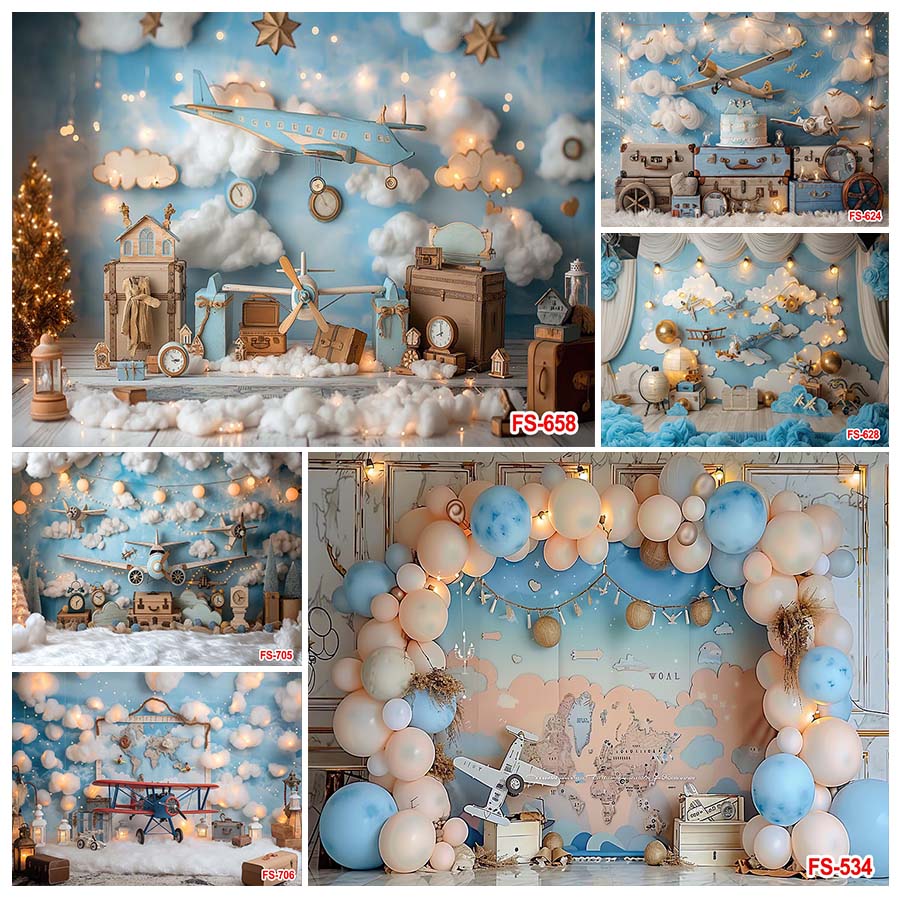 Birthday Backdrop Wooden Toy A - Banner Kids Toys ulasan dan harga