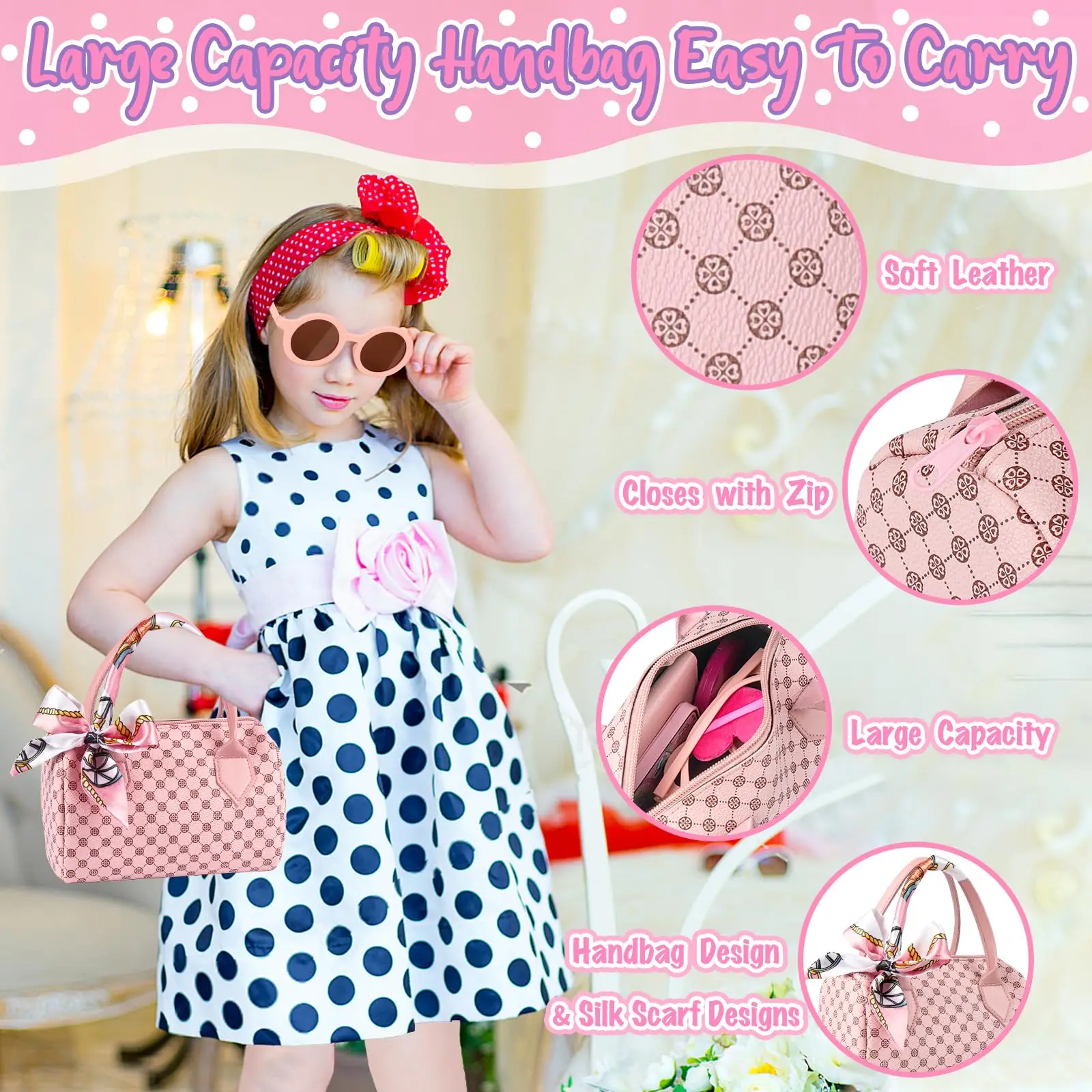 32PCS Play Purse Toddler Girls - Top Kids Xmas Toys ulasan dan harga