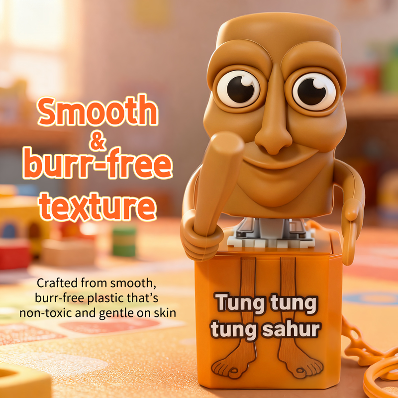 Tung tung tung Sahur Keychain  - Kids Quiet Toys ulasan dan harga