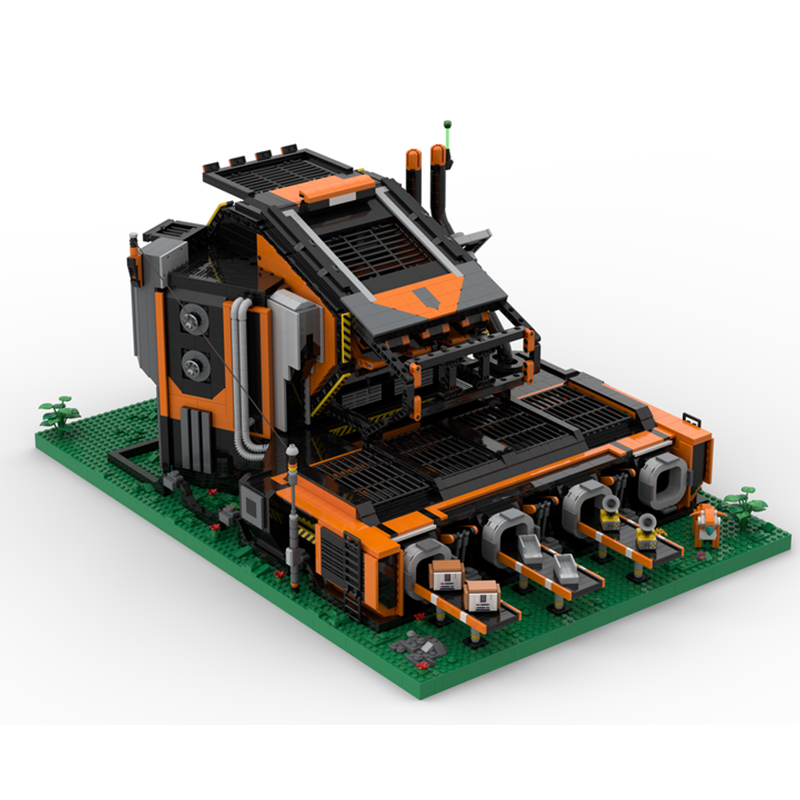 6035pcs MOC Satisfactory Manuf - Kids Toys Manufacturers ulasan dan harga