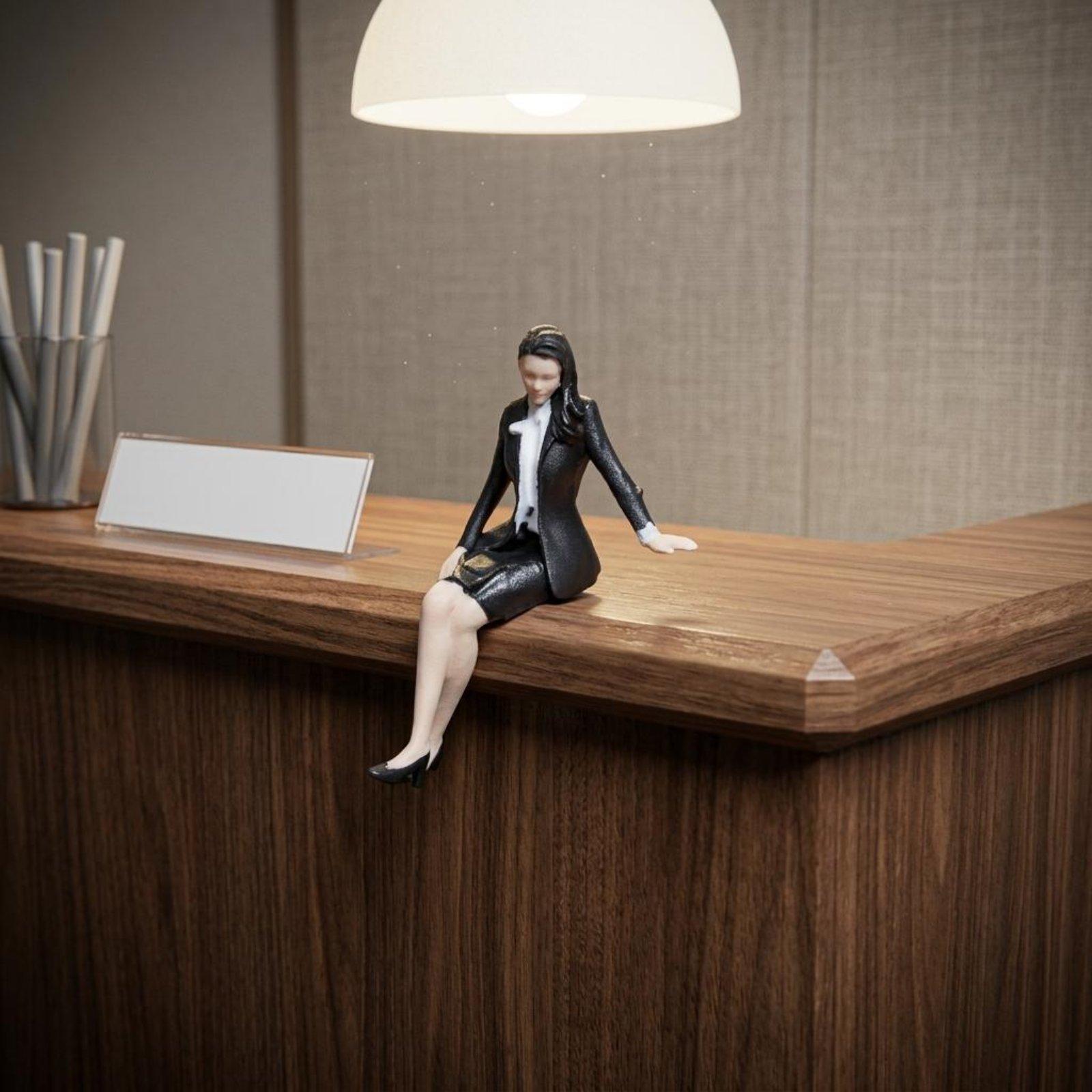 1/64 Scale Salesperson Figurin - Kids Toys Store ulasan dan harga