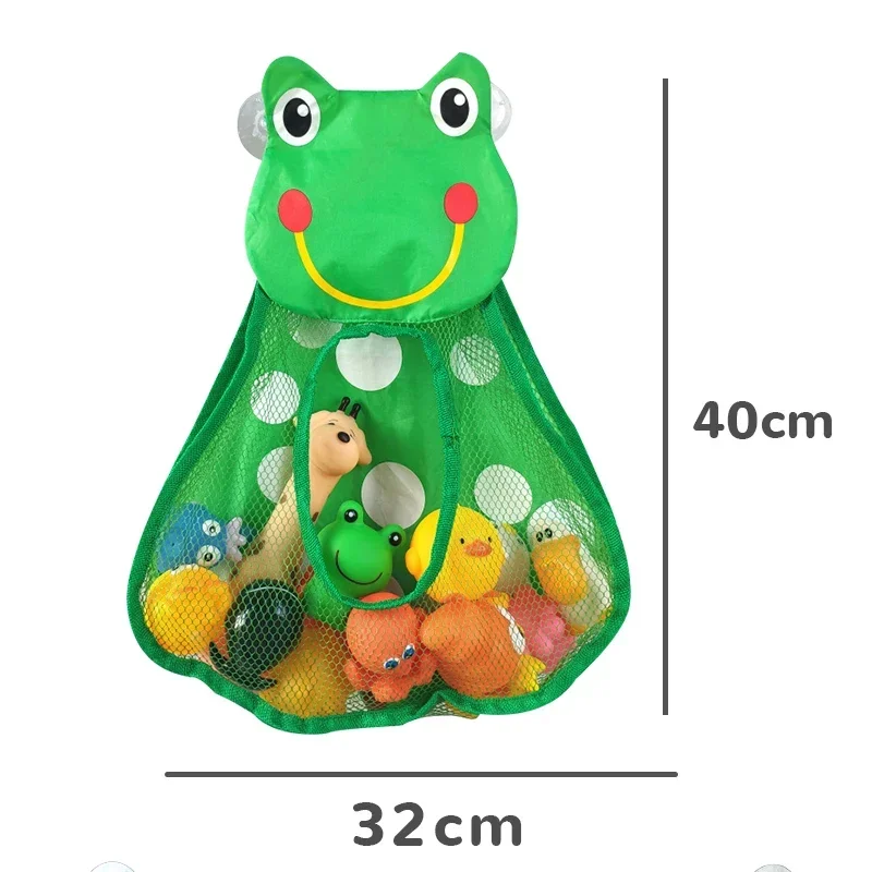 Baby Bathroom Mesh Bag Cartoon - Kids Storage Toys ulasan dan harga