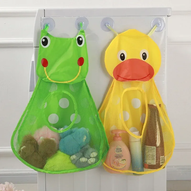 Baby Bathroom Mesh Bag Cartoon - Kids Storage Toys ulasan dan harga