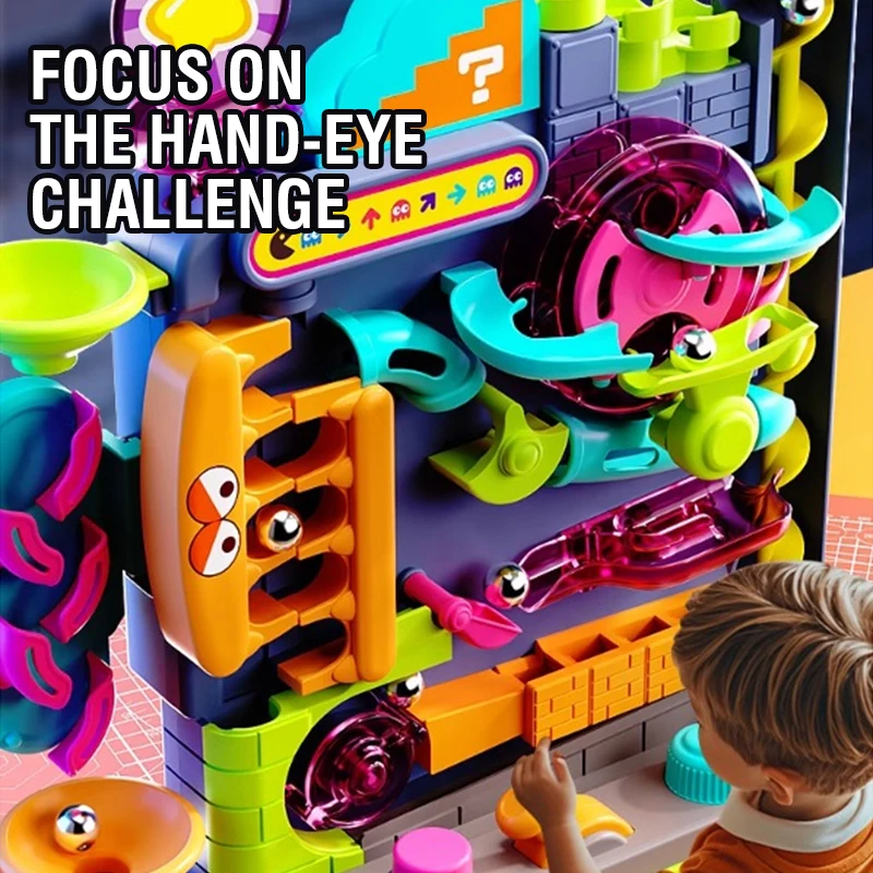 Marble Run Ball Track Building - Marble Run Set ulasan dan harga