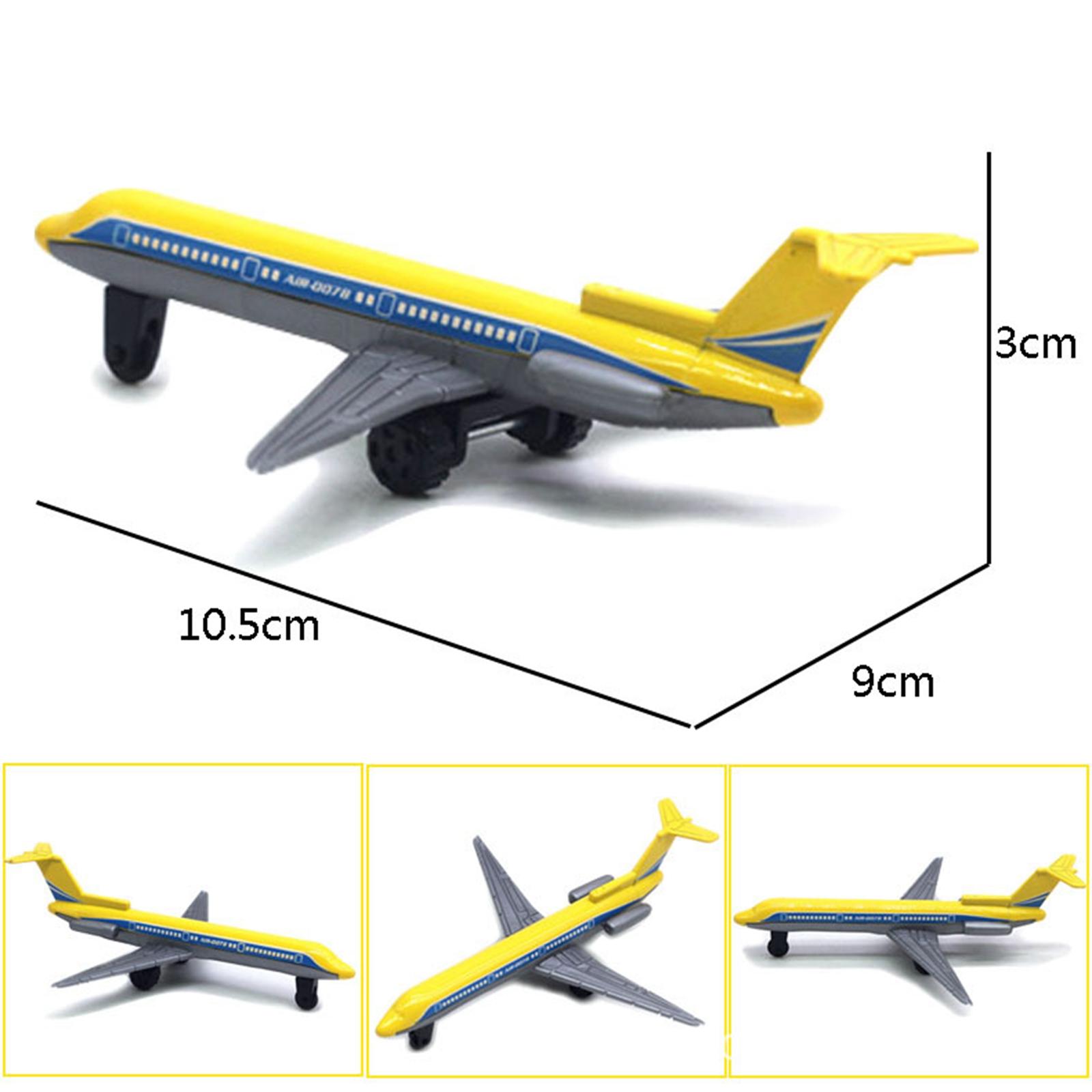 6Pcs Alloy Metal Aircraft Mode - Kids Toys Store ulasan dan harga