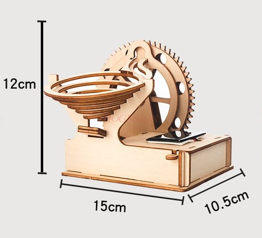 Solar Wooden Marble Run for Ki - Marble Run Set ulasan dan harga